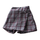 Fashion Clothing Vintage Style Girls Cotton Plaid Printed Patchwork Shirts TIY