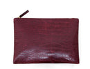 Fashion clutch evening bag female Clutches Handbag crocodile grain women's clutch bag leather women envelope bag free shipping-Burgundy-(30cm<Max Length<50cm)-JadeMoghul Inc.