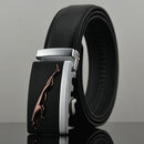 Fashion Designers Men Automatic Buckle Leather Luxury Belt-C-110cm-JadeMoghul Inc.