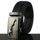 Fashion Designers Men Automatic Buckle Leather Luxury Belt-G-110cm-JadeMoghul Inc.