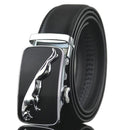 Fashion Designers Men Automatic Buckle Leather Luxury Belt-O-110cm-JadeMoghul Inc.