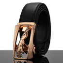 Fashion Designers Men Automatic Buckle Leather Luxury Belt-R-110cm-JadeMoghul Inc.