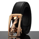 Fashion Designers Men Automatic Buckle Leather Luxury Belt-R-110cm-JadeMoghul Inc.