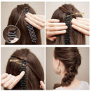 Fashion Magic Hair Braiding Fish Bond Waves Braider Tool Roller With Hair Twist Styling Bun Maker--JadeMoghul Inc.
