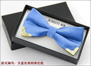 Fashion Men Bow Tie Fake Collar Women Silk Tie Butterfly Adjustable Bowtie Halloween Wedding Bow Ties for Men Gravata Borboleta-fly blue-JadeMoghul Inc.