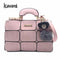 Fashion Pu leather bags luxury handbags women bags designer bags handbags women famous brands 2017 fashion new high quality tote-Pink-JadeMoghul Inc.