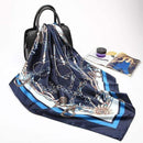Fashion Scarves for Women Shawl Print Silk Satin Hijab Scarf Female Bandana 90*90cm Luxury Brand Square Shawls Scarfs For Ladies JadeMoghul Inc.