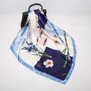 Fashion Scarves for Women Shawl Print Silk Satin Hijab Scarf Female Bandana 90*90cm Luxury Brand Square Shawls Scarfs For Ladies JadeMoghul Inc.