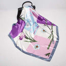 Fashion Scarves for Women Shawl Print Silk Satin Hijab Scarf Female Bandana 90*90cm Luxury Brand Square Shawls Scarfs For Ladies JadeMoghul Inc.