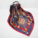 Fashion Scarves for Women Shawl Print Silk Satin Hijab Scarf Female Bandana 90*90cm Luxury Brand Square Shawls Scarfs For Ladies JadeMoghul Inc.