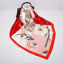 Fashion Scarves for Women Shawl Print Silk Satin Hijab Scarf Female Bandana 90*90cm Luxury Brand Square Shawls Scarfs For Ladies JadeMoghul Inc.