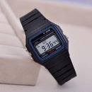 Fashion Sport Watch For Men - Kid Colorful Electronic Led Digital Watch-Black-JadeMoghul Inc.