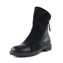 Fashion Suede Leather Boots For Women-Black-5.5-JadeMoghul Inc.