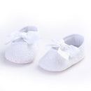 Fashion Sweet New Kids Newborn Baby Girl Bow Shoes Toddler Mary Jane First Walker Anti-sip Infant Shoes Bebe Kids Shoes Cotton-SH0370W-1-JadeMoghul Inc.