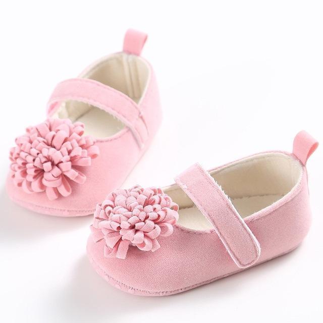 Fashion Sweet New Kids Newborn Baby Girl Bow Shoes Toddler Mary Jane First Walker Anti-sip Infant Shoes Bebe Kids Shoes Cotton-XH0453P-1-JadeMoghul Inc.