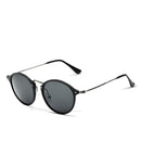 Fashion Unisex Sun Glasses Polarized Coating Mirror Driving Sunglasses Round Male Eyewear For Men/Women-Black with box1-JadeMoghul Inc.