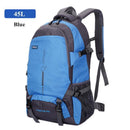 Fashion Waterproof Nylon Backpack Men Travel Backpack Multifunction Bags Male Laptop Backpacks-Blue 45L-JadeMoghul Inc.