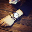 Fashionable Couple Watch / Casual Quartz Watch-White Black Woman-JadeMoghul Inc.