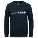 Fashionable Men Hoodie / Casual Thick Fleece Pullover-Dark Blue 305114-XXL-China-JadeMoghul Inc.