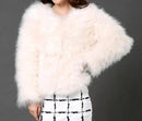 Faux Fur Zippered Jacket-beige-S-JadeMoghul Inc.