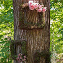 Faux Moss and Wicker Square Frame - Medium (Pack of 1)-Table Top Décor-JadeMoghul Inc.