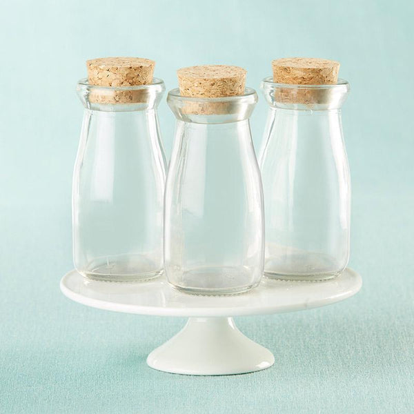 Favor Boxes Bags & Containers Vintage Milk Bottle Favor Jar - DIY (2 Sets of 12) Kate Aspen