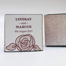 Favor Rose Favor Box Wrap Plum (Pack of 1) JM Weddings