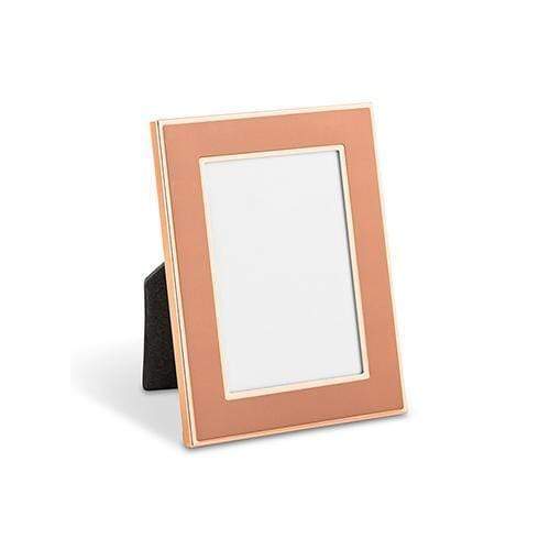 Favors By Type Small Easel Back Photo Frame - Rose Gold (Pack of 1) JM Weddings