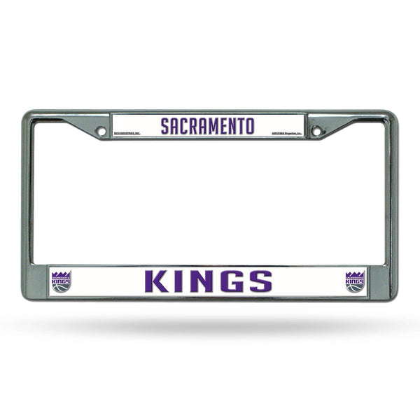 FC License Frame (Chrome) Chrome License Plate Frames Sacramento Kings Chrome Frame RICO