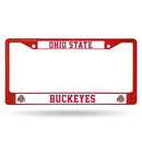 FCC Chrome Frame (Colored) Lexus License Plate Frame Ohio State Red Colored Chrome Frame RICO