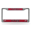 BMW License Plate Frame Utah Bling Chrome Frame