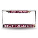 FCL Chrome Laser License Frame Mercedes Benz License Plate Frame West Texas A&M Laser Chrome Frame RICO