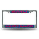 FCL Chrome Laser License Frame NCAA Southern Methodist FCL License Plate Frame (Chrome Laser) RICO