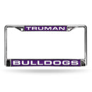 Toyota License Plate Frame Truman State Laser Chrome Frame