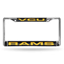 Mercedes Benz License Plate Frame VCU Laser Chrome Frame