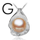 FENASY charm Shell design Pearl Jewelry,Pearl Necklace Pendant,925 sterling silver jewelry ,fashion necklaces for women 2018 new-Pink-JadeMoghul Inc.