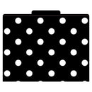 FILE FOLDERS BLACK & WHITE DOTS-Childrens Books & Music-JadeMoghul Inc.