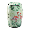 Lawn & Garden Decor Flamingo Garden Stool