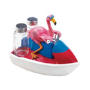 Cheap Home Decor Flamingo Jet Skiing Shakers