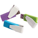 Flash Drives Store 'n' Go(R) Swivel USB Drives (8GB; 3 pk; Blue/Green/Violet) Petra Industries