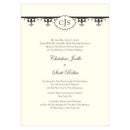 Fleur De Lis Invitation (Pack of 1)-Invitations & Stationery Essentials-JadeMoghul Inc.