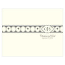 Fleur De Lis Program Berry (Pack of 1)-Wedding Ceremony Stationery-Berry-JadeMoghul Inc.