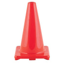 FLEXIBLE VINYL CONE 12IN ORANGE-Toys & Games-JadeMoghul Inc.