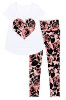 Flirty Girl Mary Set - Women-Flirty Girl-XS-Pink/Black/White-JadeMoghul Inc.