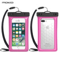Floating Waterproof Phone Case,Universal Underwater TPU Cellphone Dry Bag Pouch for iPhone X/8 Plus/8/7/6, Samsung Note 8/S8+/S8-Magenta-JadeMoghul Inc.