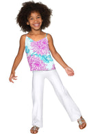 Floral Bliss Ella V-Neck Camisole - Girls-Floral Bliss-18M/2-Blue/Pink-JadeMoghul Inc.