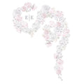 Floral Dreams Personalized Backdrop Classic (Pack of 1)-Wedding Reception Decorations-Lavender-JadeMoghul Inc.