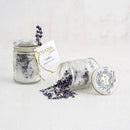 Floral Pressed Glass Mason Jar Favor with Stopper (Pack of 6)-Popular Wedding Favors-JadeMoghul Inc.