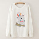 Floral Print Casual Sweater Top-gg43-XL-JadeMoghul Inc.