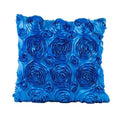 Floral print Pillow Sofa Waist Throw Cushion Nonwoven Home Decor Cushion Case Home Cushion-Blue-43x43cm-China-JadeMoghul Inc.